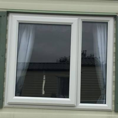 Static caravan glaxing services in England, Wales and up to the Scottish borders